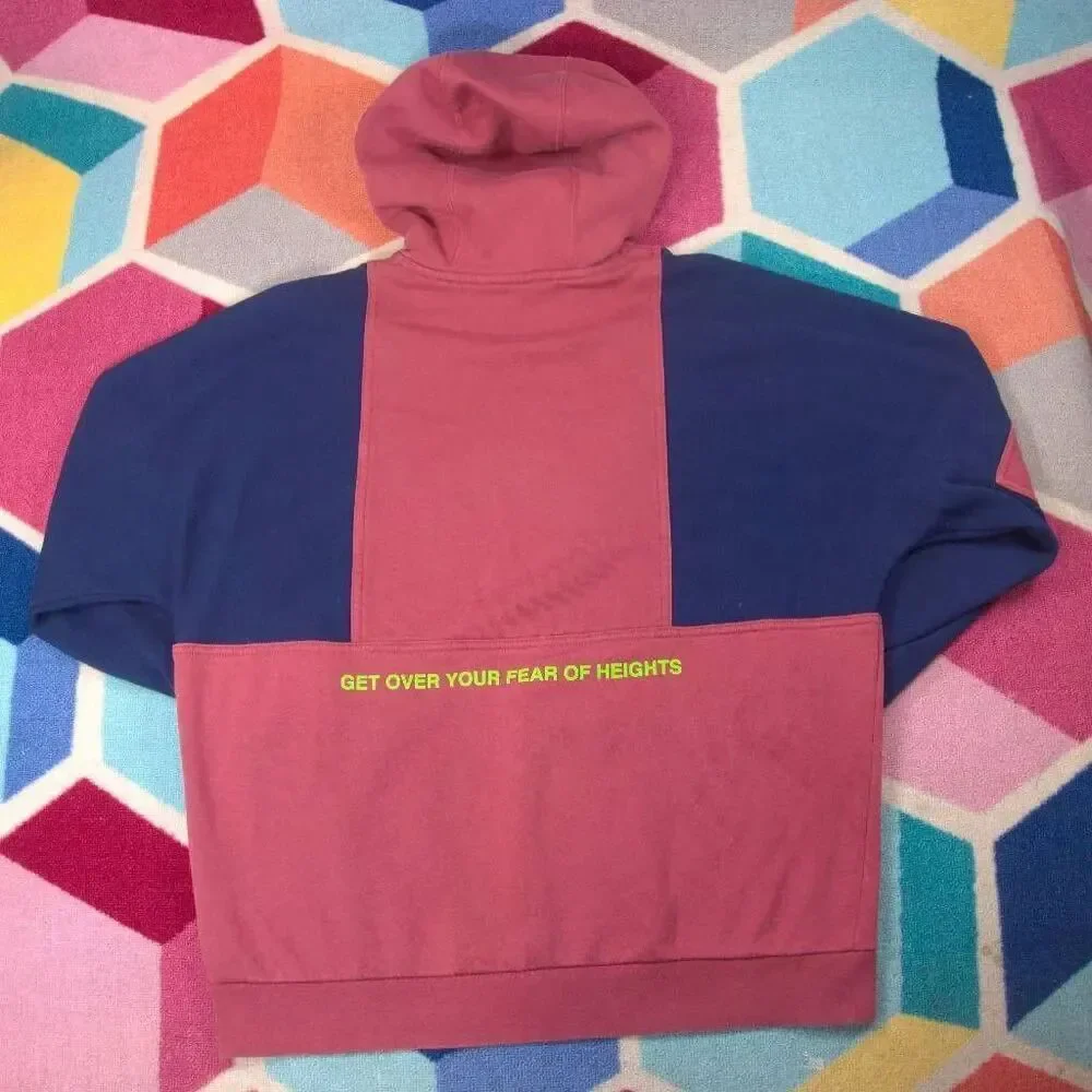 Nike Air Get Over Your Fear Of Heights Hoodie Size Large 23.5‎ x 26.5
